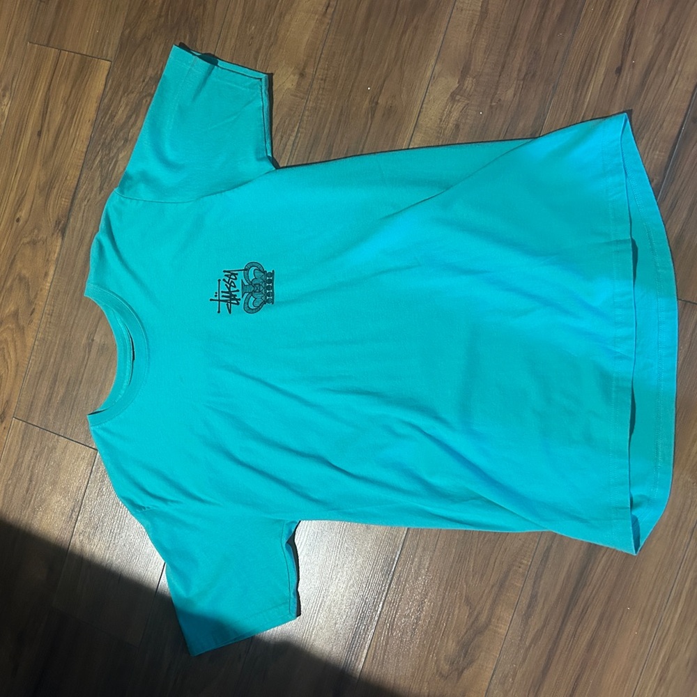 Teal Stussy graphic T-Shirt!